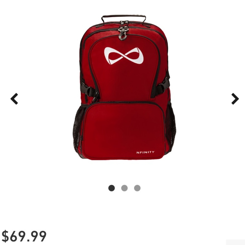 RED NFINITY BACKPACK